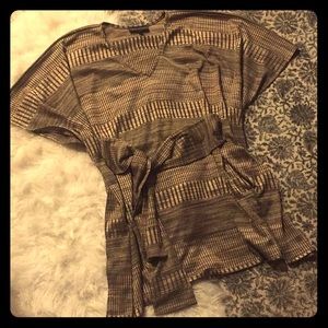 Gold and black frock